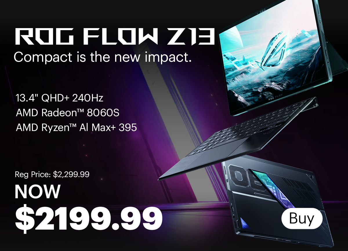 ASUS ROG Flow Z13 GZ302EA-XS96 2-in-1 Gaming Laptop