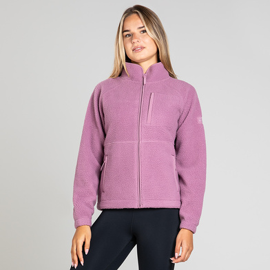 Luxe Full Zip Fleece Pink