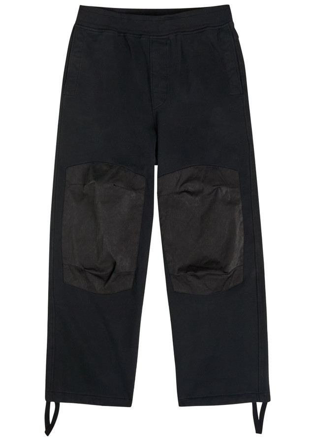 TEN C Panelled cotton sweatpants