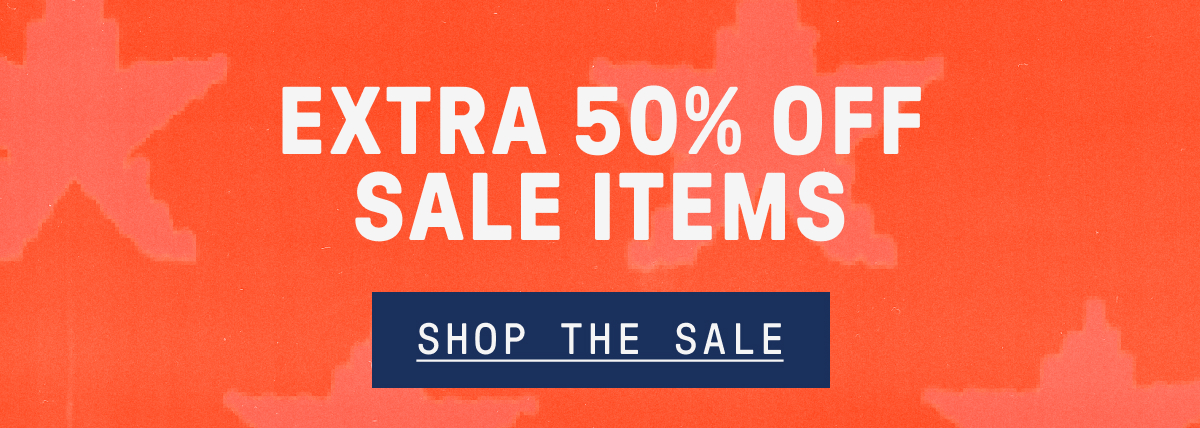 Extra 50% OFF Sale Items