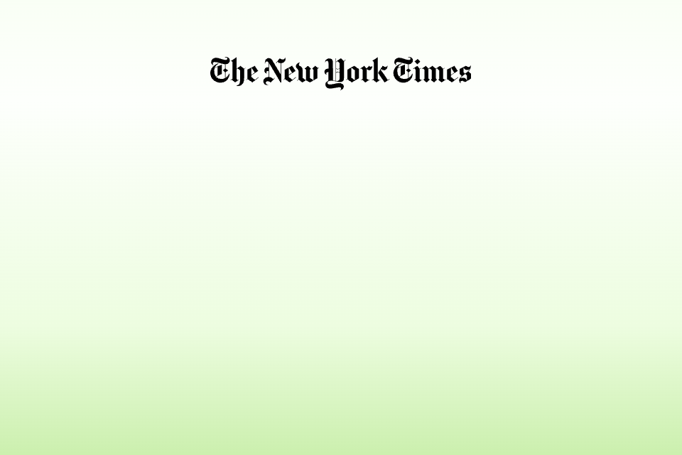 The New York Times | Give your days a boost.
