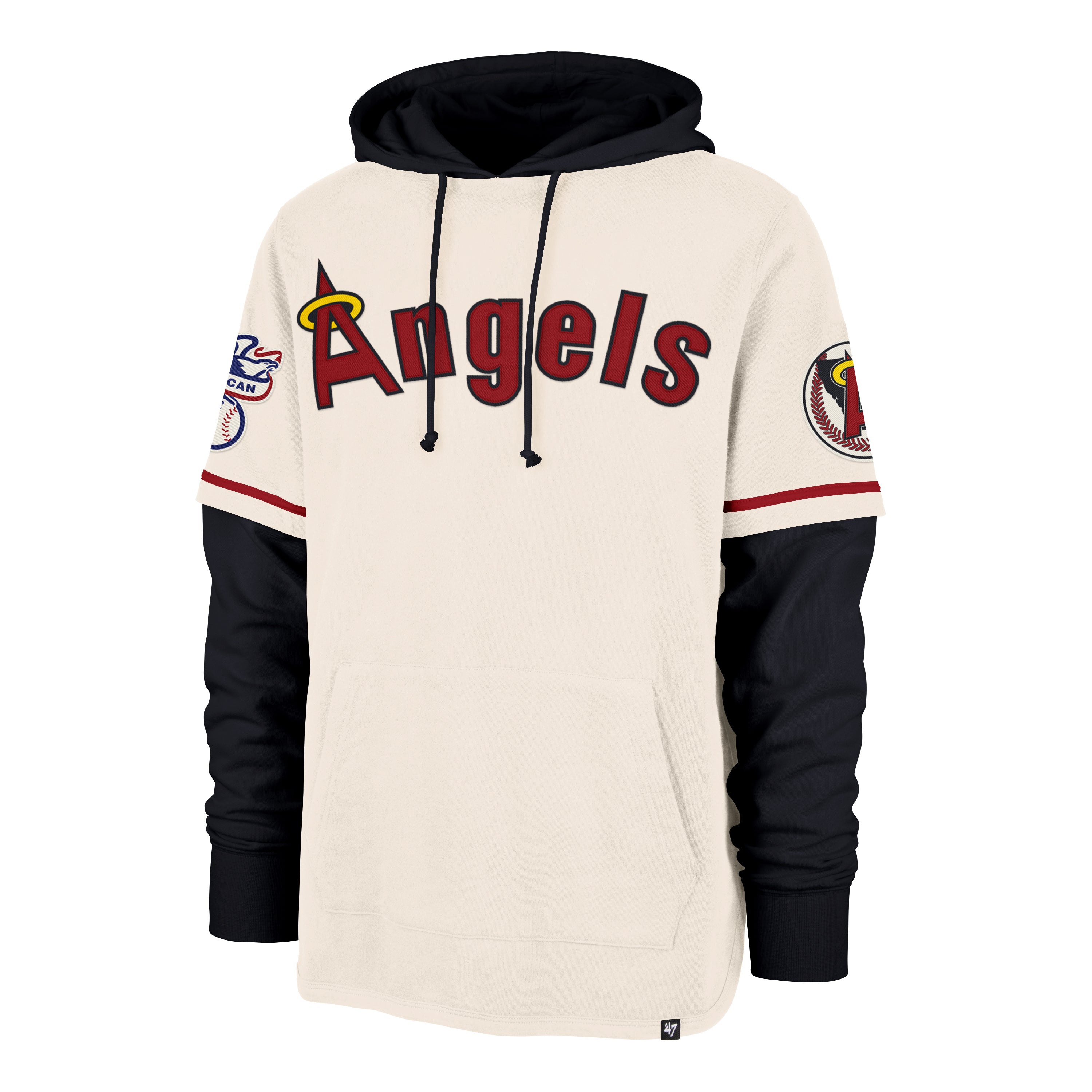 Image of LOS ANGELES ANGELS COOPERSTOWN TRIFECTA '47 SHORTSTOP PULLOVER