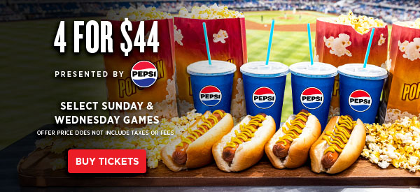 4 for $44 Ticket Offer
