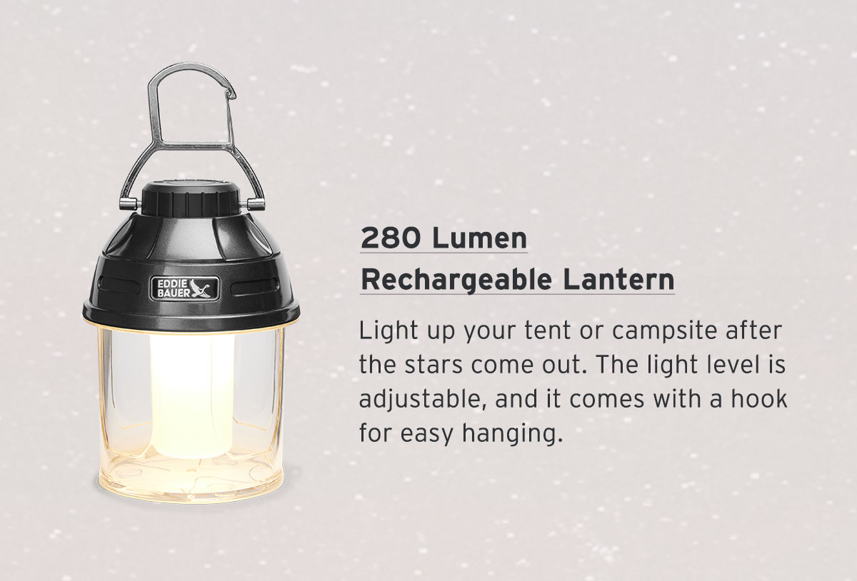 280 Lumen Rechargeable Lantern