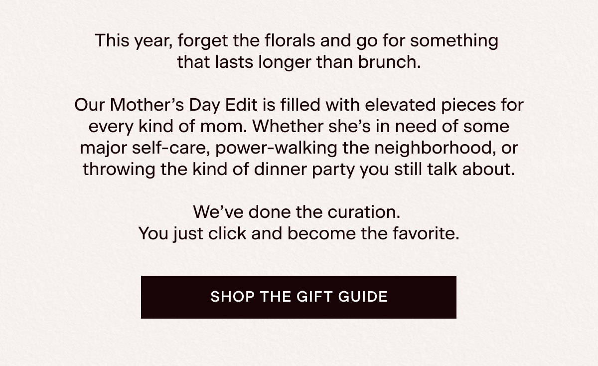 Mother's Day Gift Guide