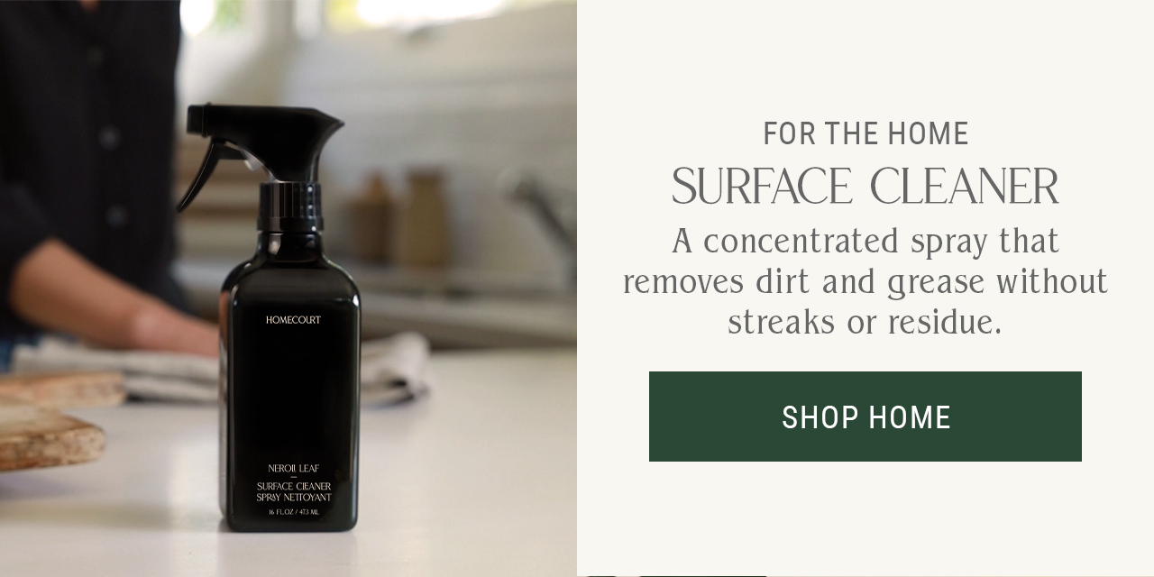 For The Home. Surface Cleaner. A concentrated spray that removes dirt and grease without streaks or residue. Shop home.