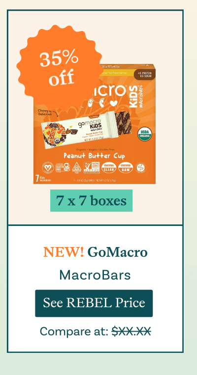 35% off GoMacro