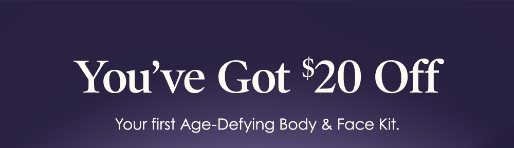 You've got $20 off 