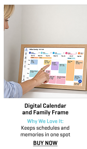 Digital Calendar and Family Frame