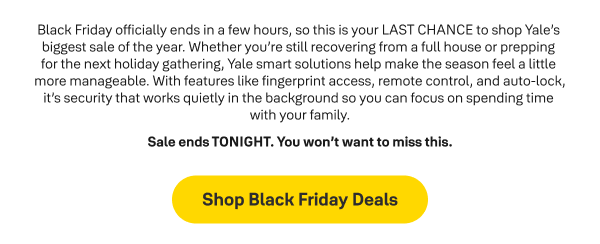 Shop Black Friday Before It Ends!