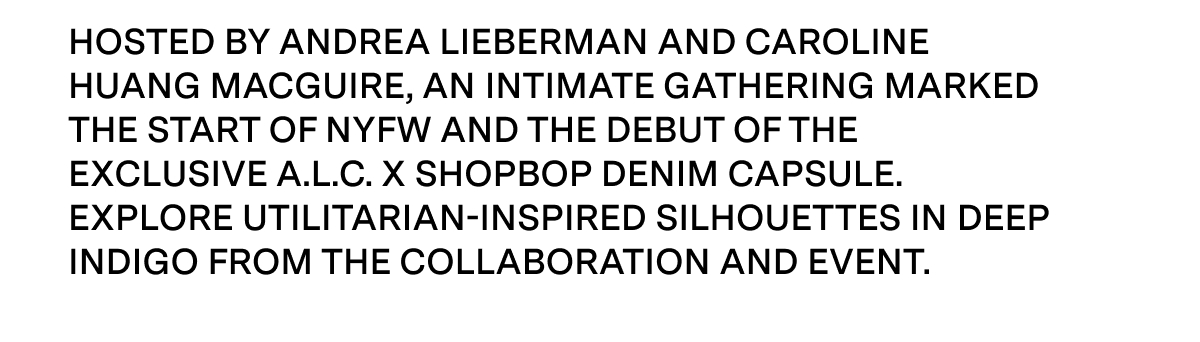 Hosted By Andrea Lieberman and Caroline Huang Macguire