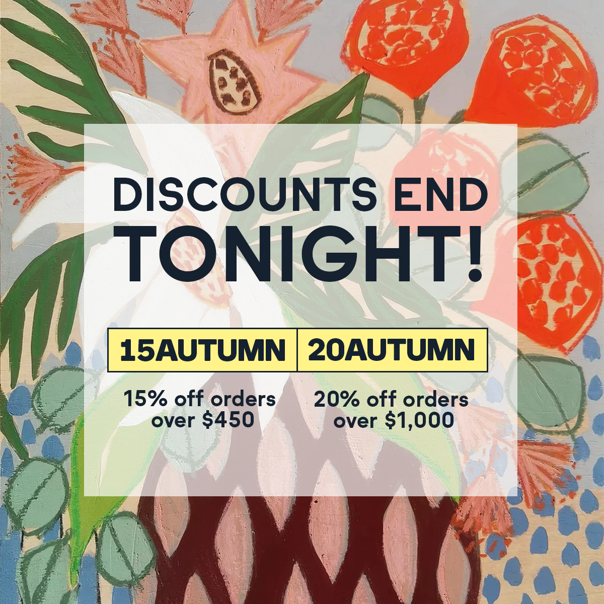 Get up to 20% off