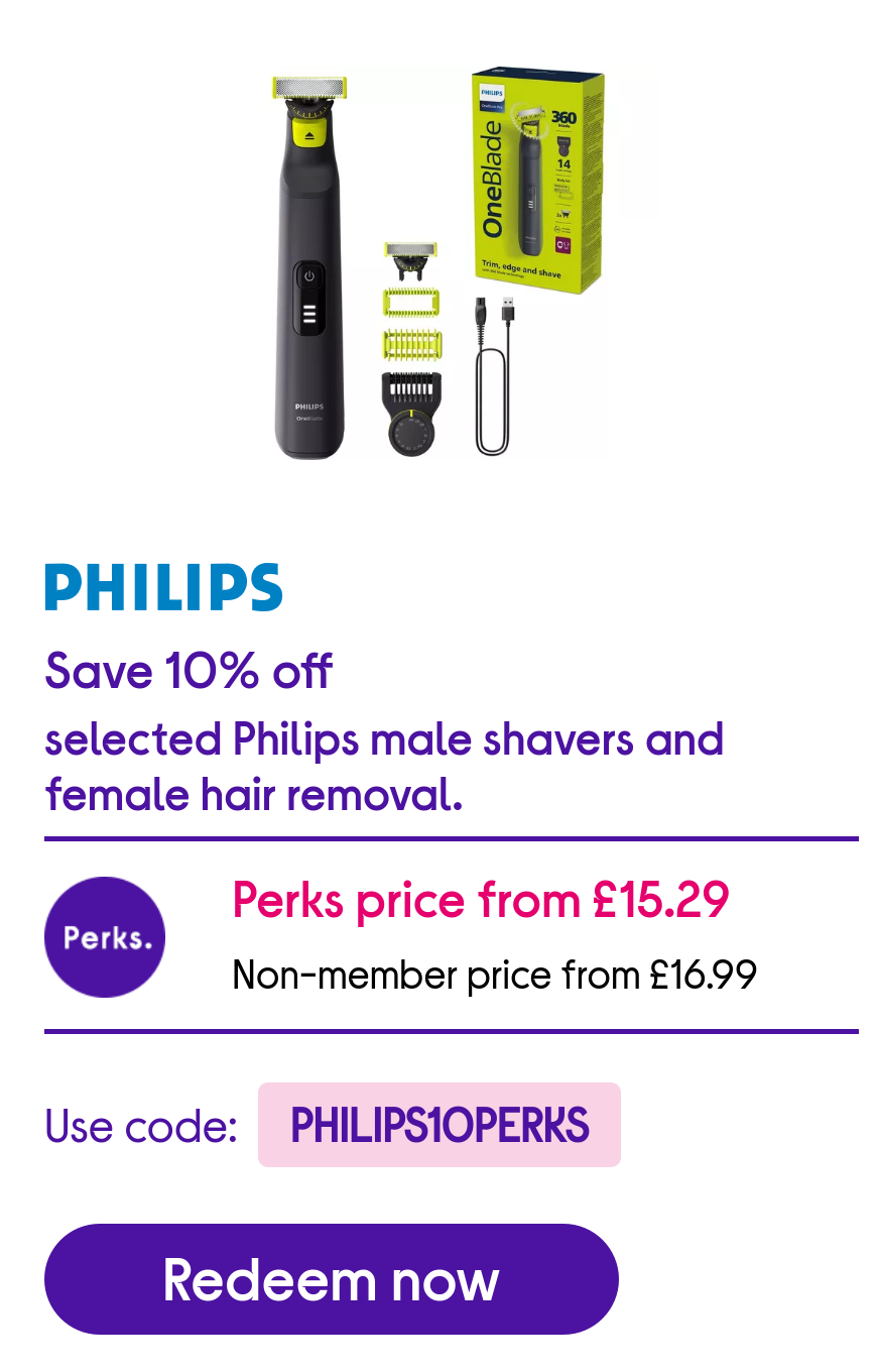 Philips male shavers