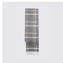 Charcoal Pure Cashmere Scarf