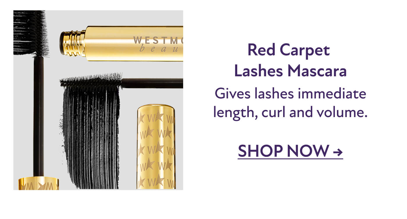 Red Carpet Lashes Mascara - Gives lashes immediate length, curl and volume.