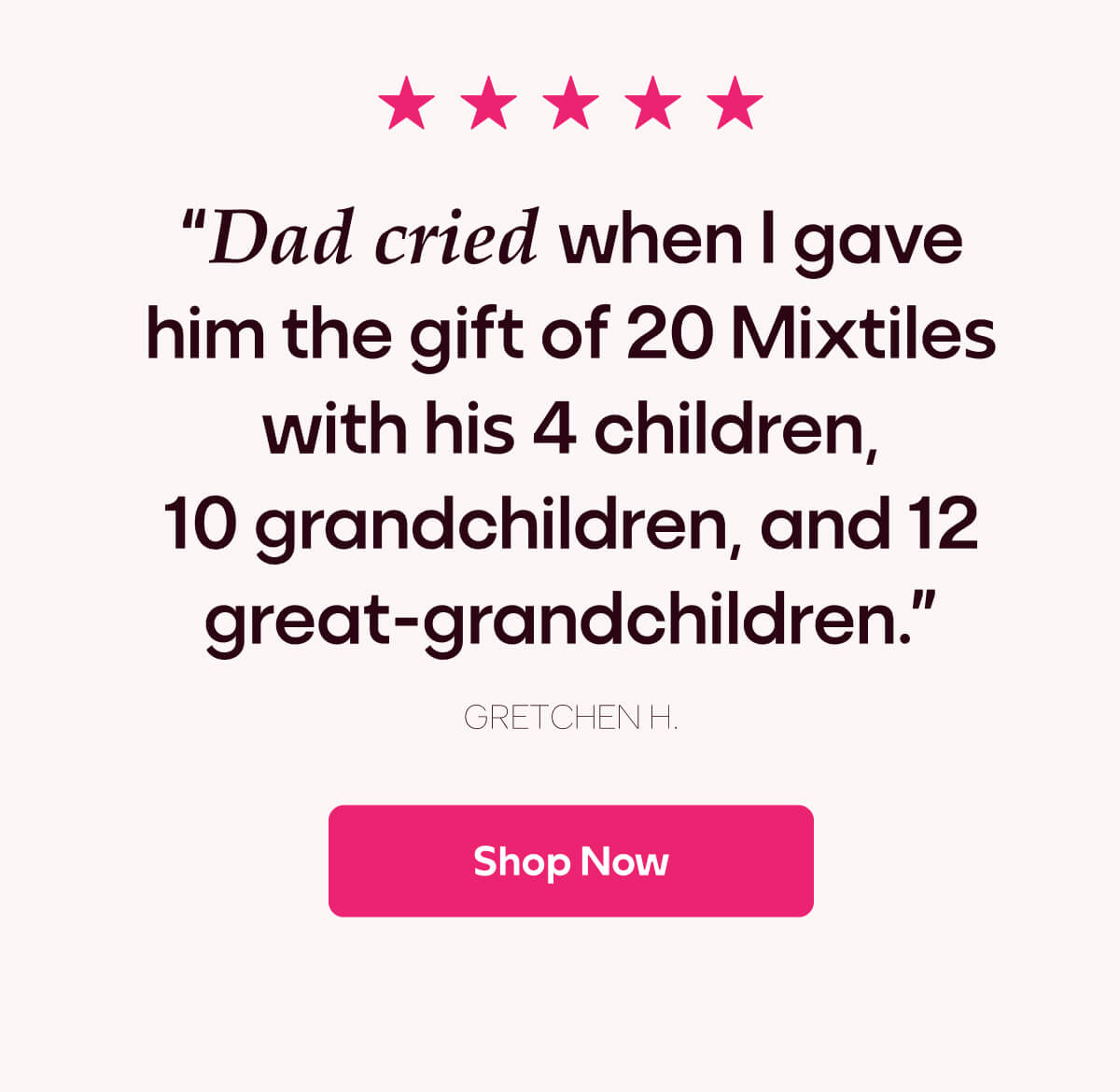 [MIXTILES] Give the joy of lasting memories with Mixtiles. | ORDER NOW