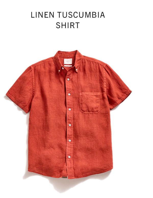 Short Sleeve Linen Tuscumbia Shirt