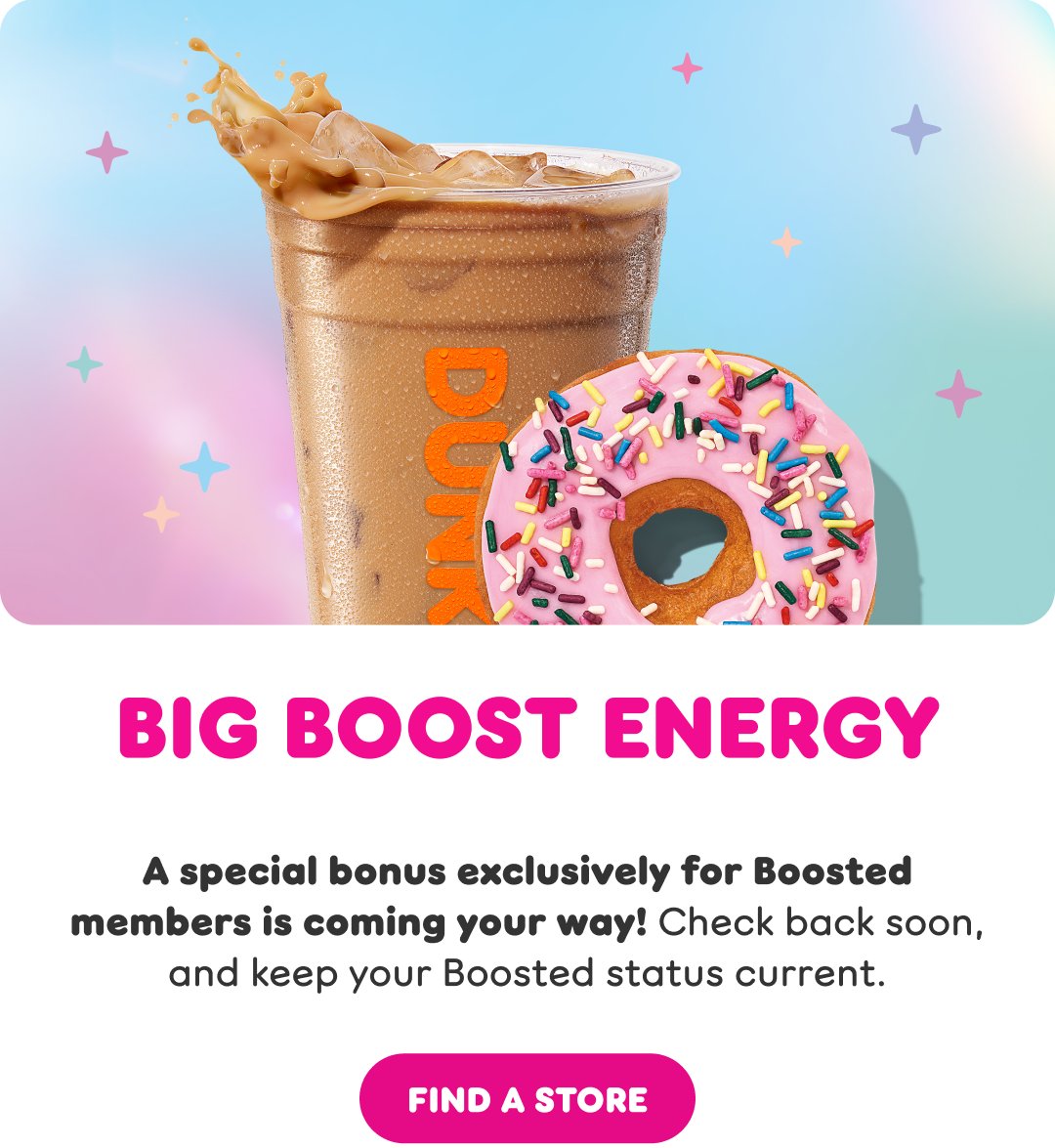 Iced coffee, and a donut
