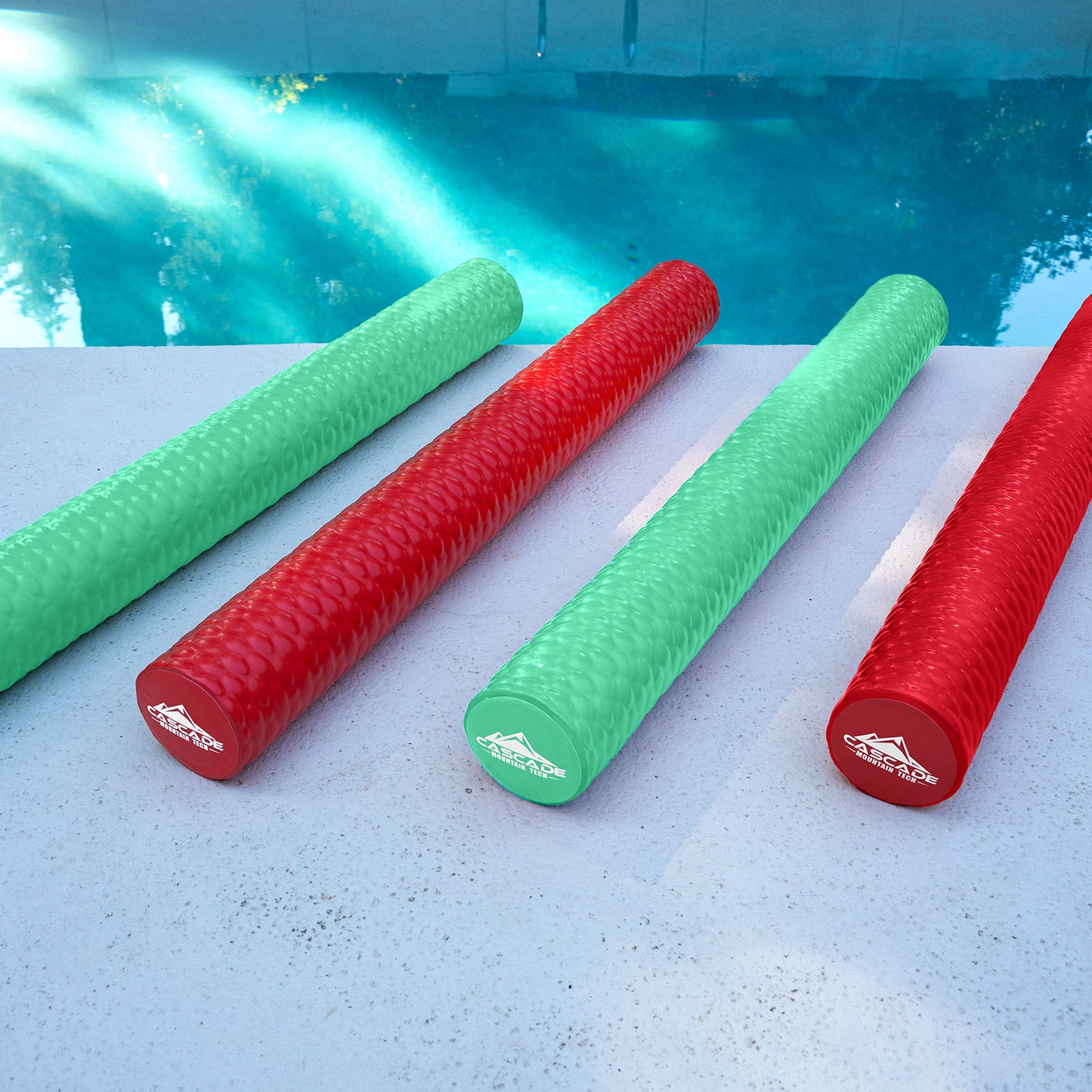 Cascade Mountain Tech 4-Pack Water Sports Noodle