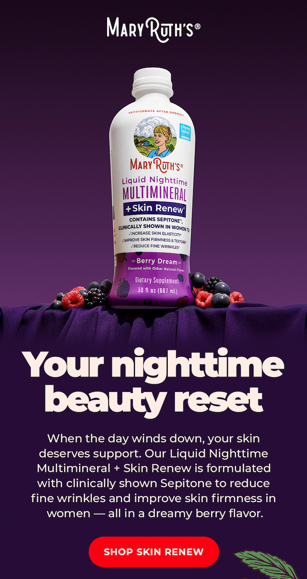 Your nighttime beauty reset