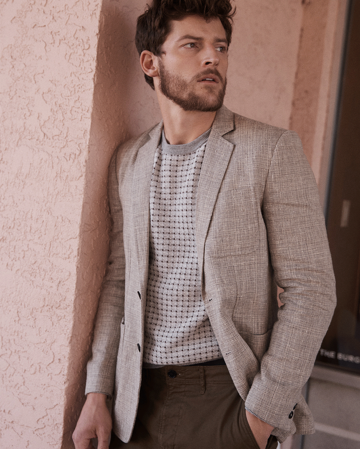 Models wear Billy Reid