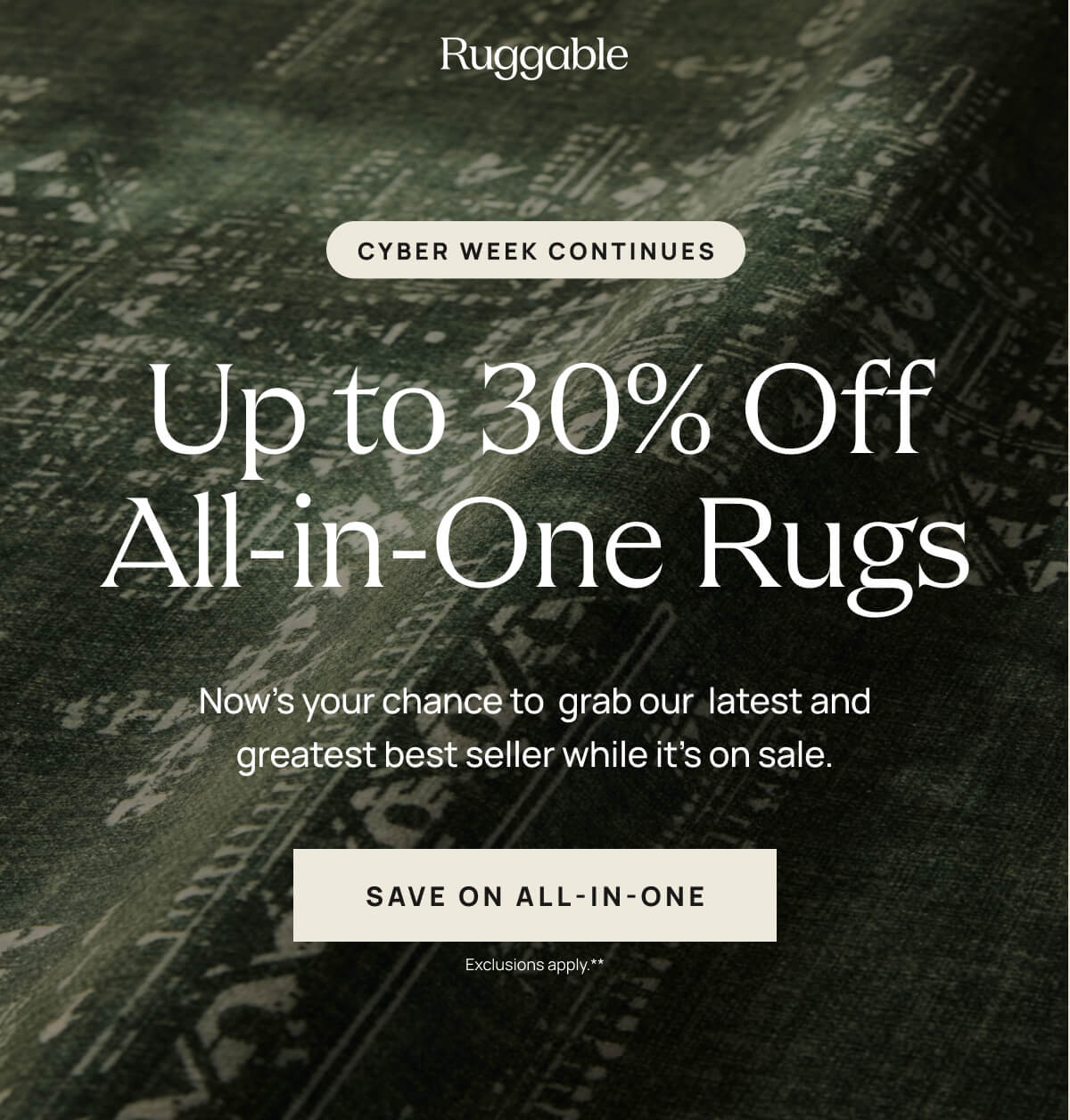 Up to 30% Off | All in One Rugs | Save All in One