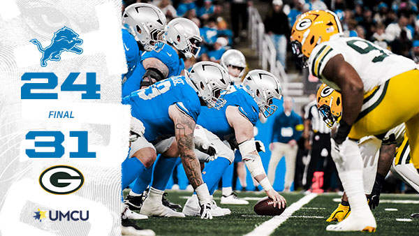 RECAP: Lions vs Packers