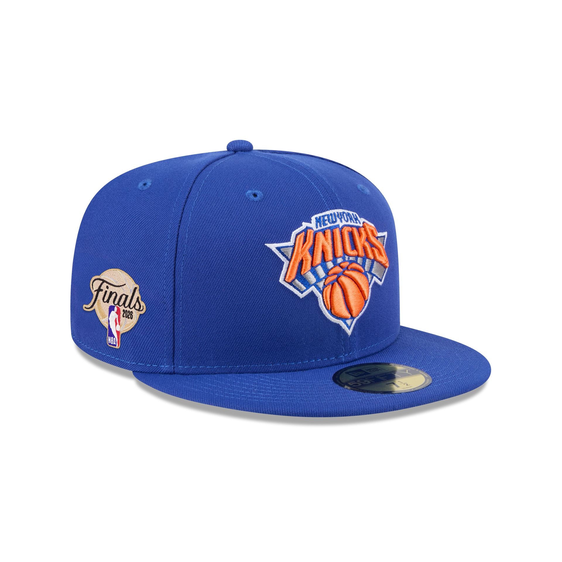 Image of New York Knicks 2026 Finals Participation Sidepatch 59FIFTY Fitted Hat