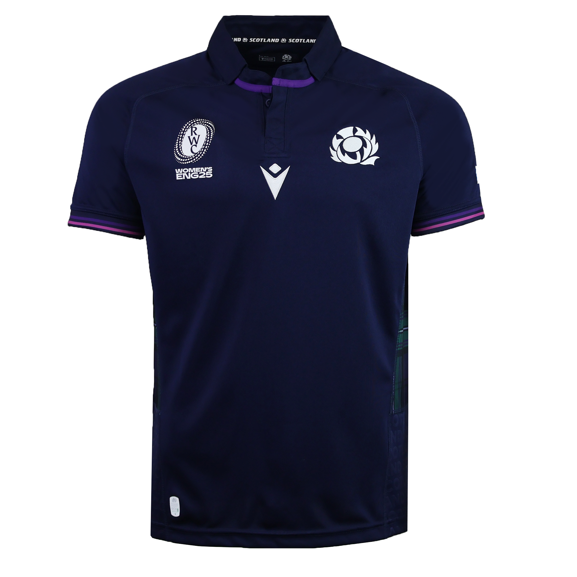 Image of Scotland WRWC25 Replica Home Jersey by Macron
