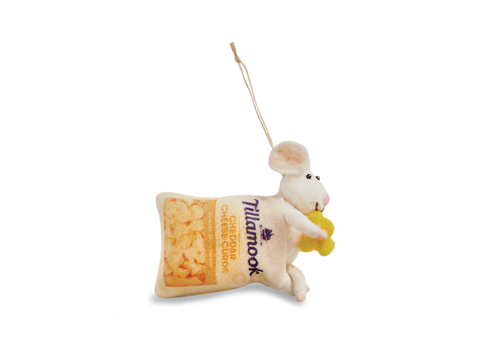 MOUSE & CHEESE CURDS ORNAMENT