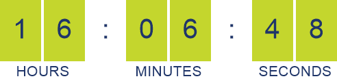 Countdown timer counting down to 7/21/2026 11:59 PM