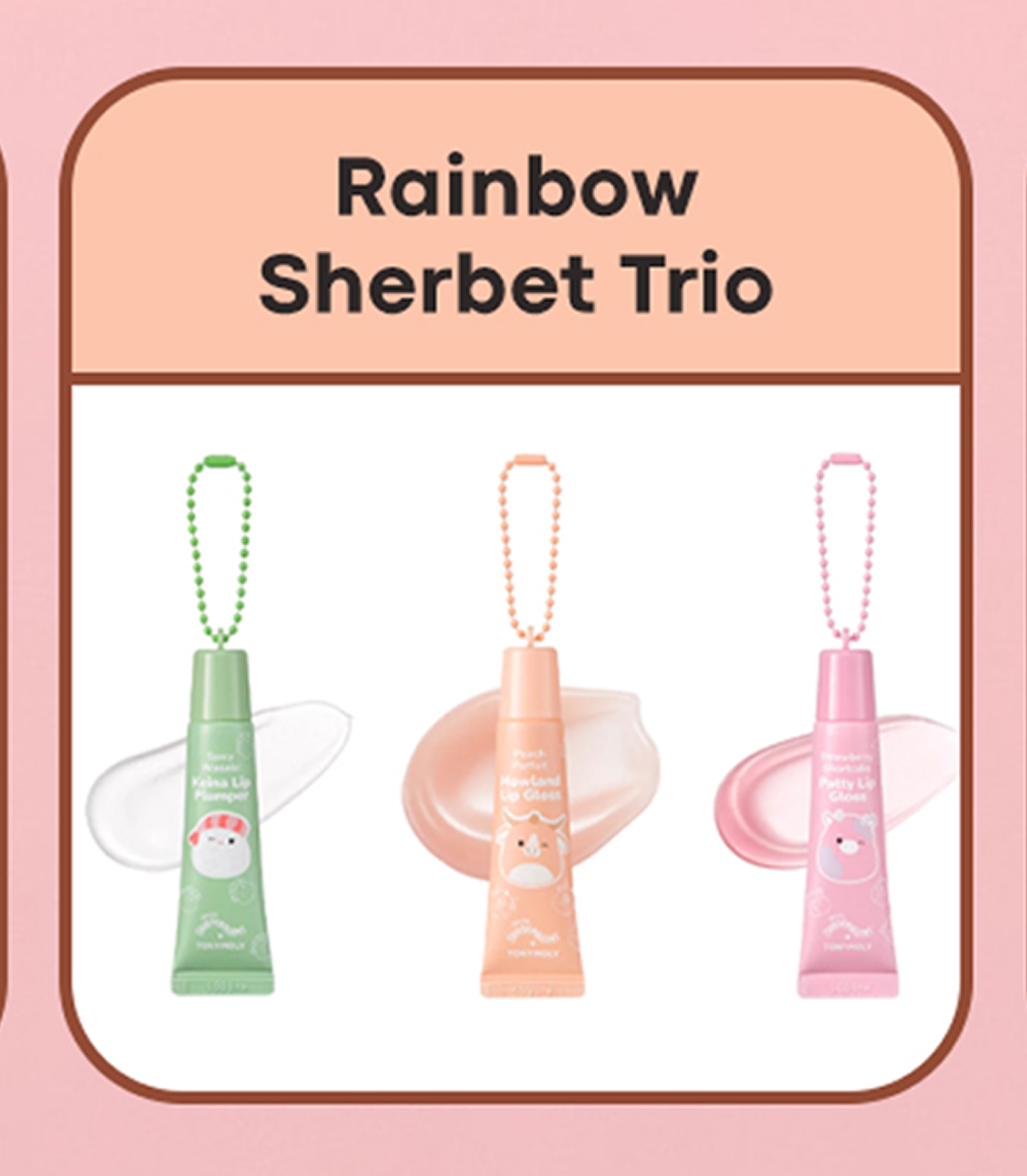 rainbow sherbet trio