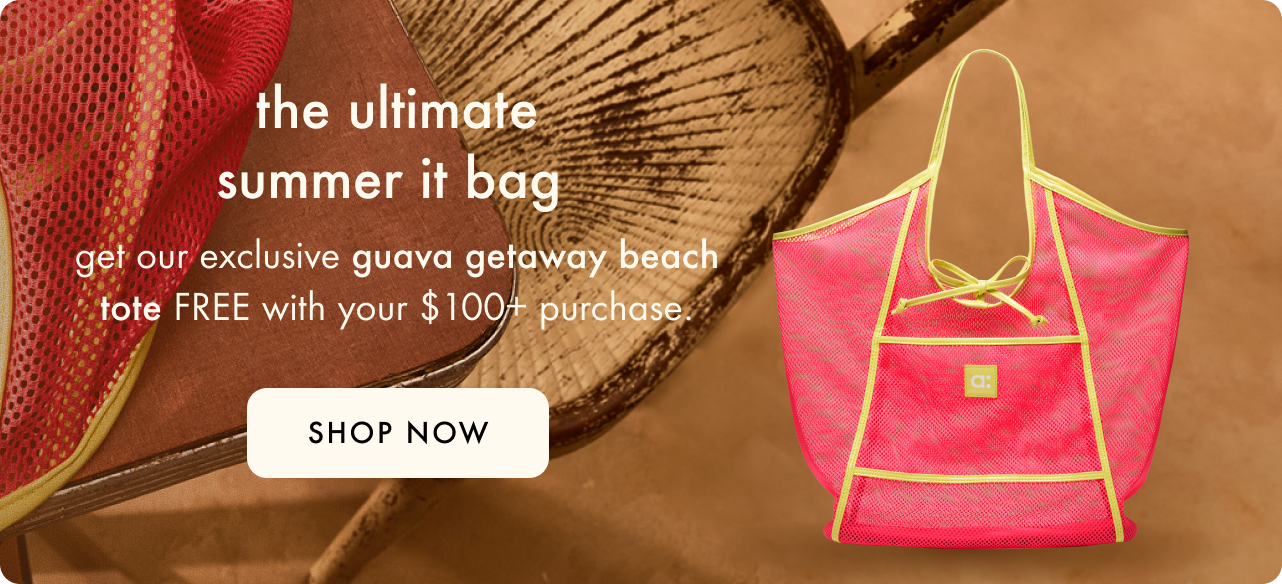 get a free beach tote with orders over $100