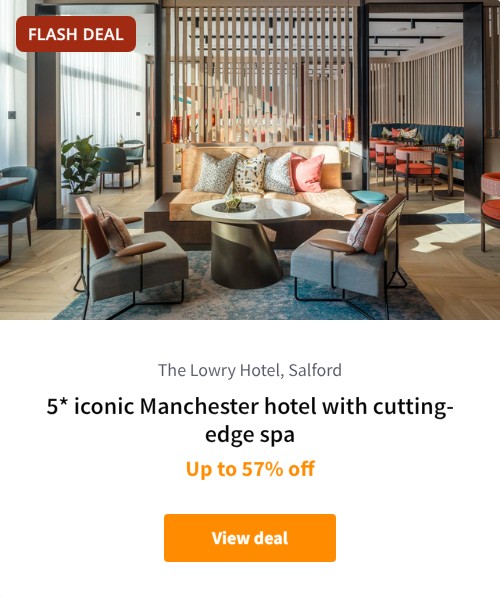 5* iconic Manchester hotel with cutting-edge spa