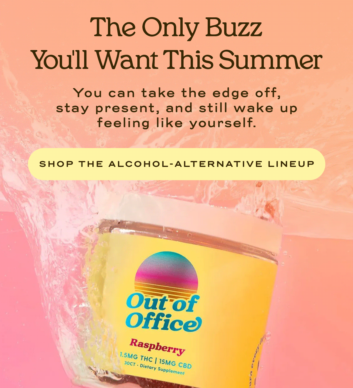 The Only Buzz you'll want this summer  | Shop the alcohol-alternative lineup