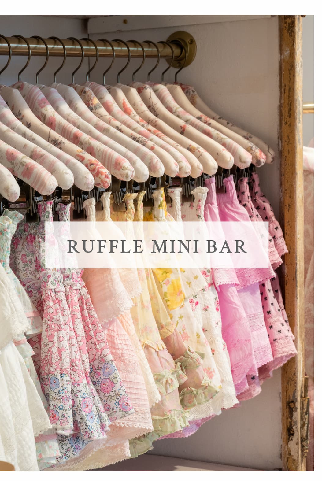 <RUFFLE MINI BAR>