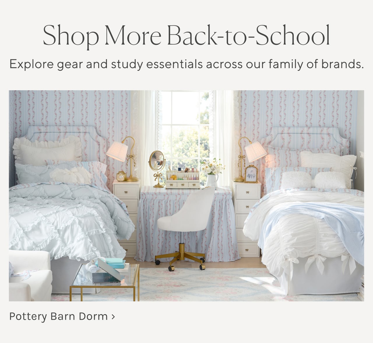 POTTERY BARN DORM
