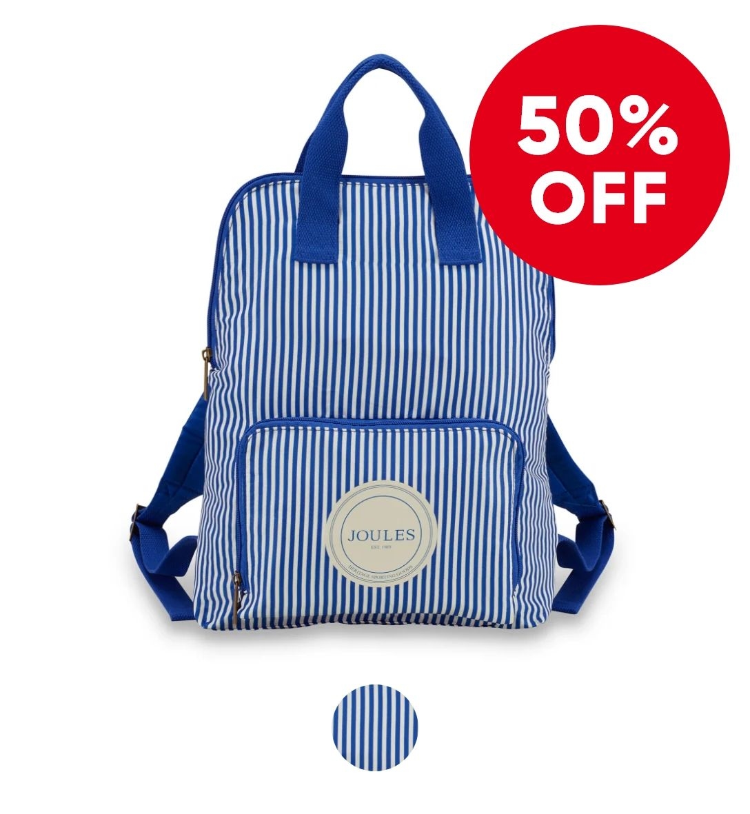 Joules Stripe Backpack