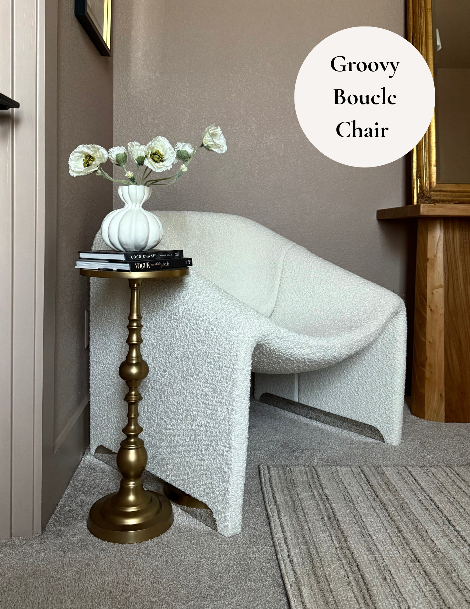 Groovy Boucle Chair