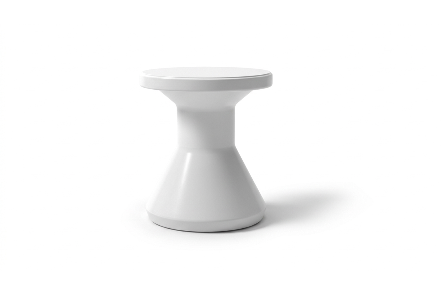 Fluent Side Table - Highcloud White 