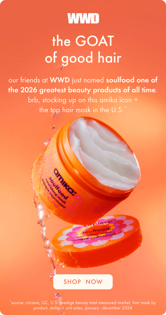amika soulfood hair mask won WWD 2026 award