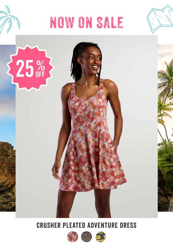 Shop the Crusher Pleated Adventure Dress