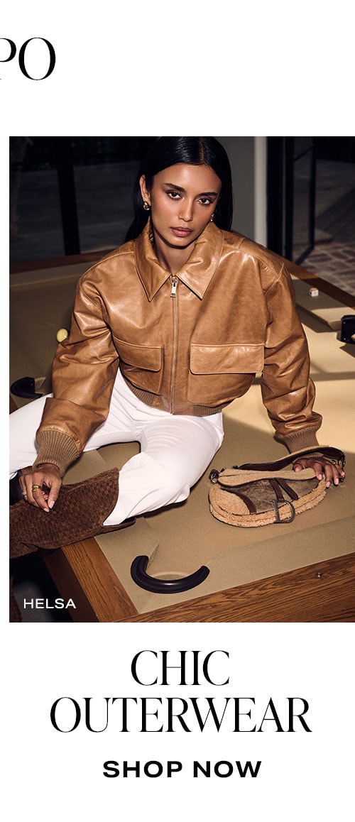 Chic Outerwear. Shop Now