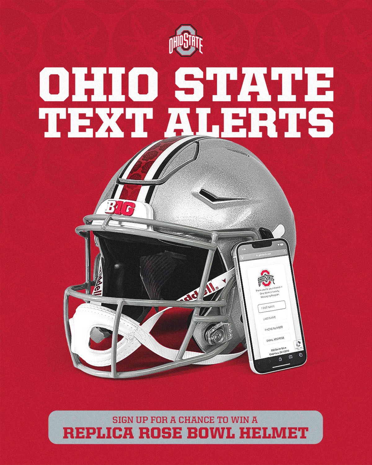 Ohio State Text Alerts