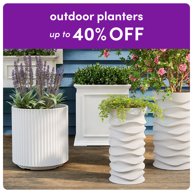 outdoor planter sale