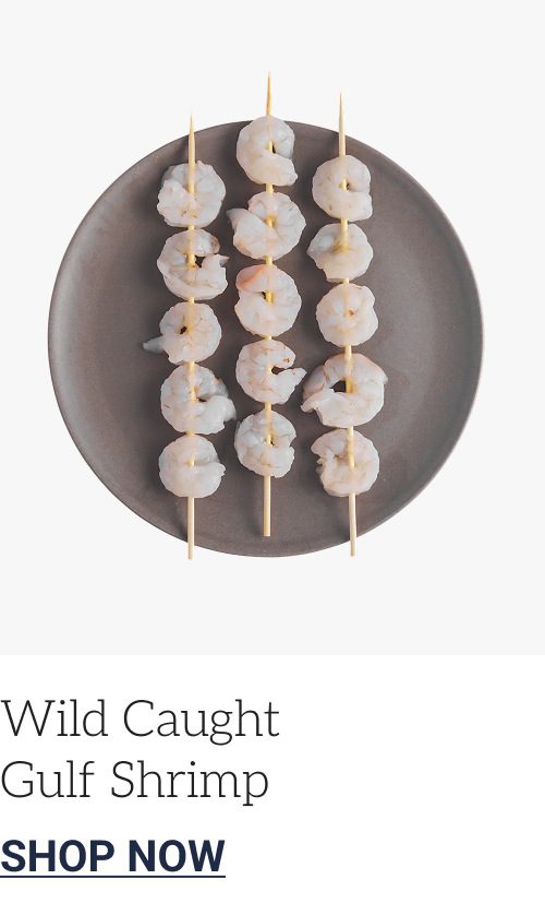 Wild Caught Gulf Shrimp