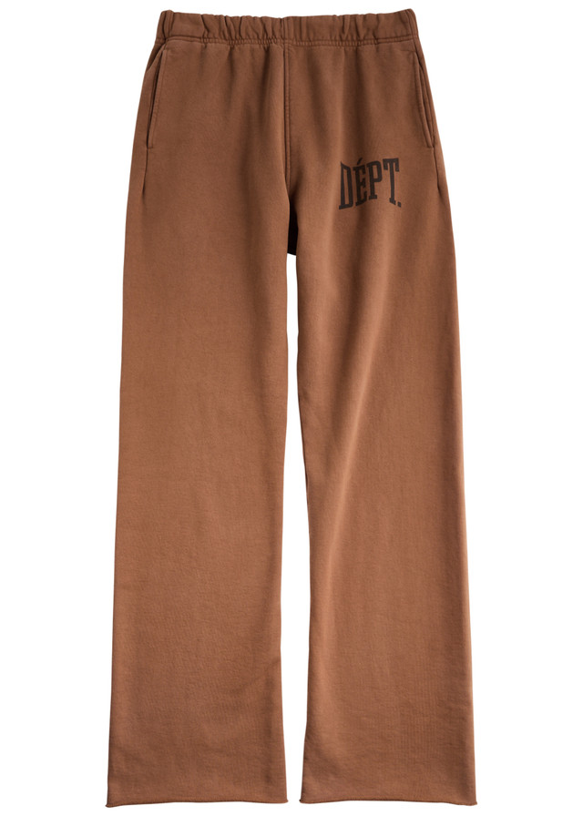 GALLERY DEPT. Logo-print cotton sweatpants
