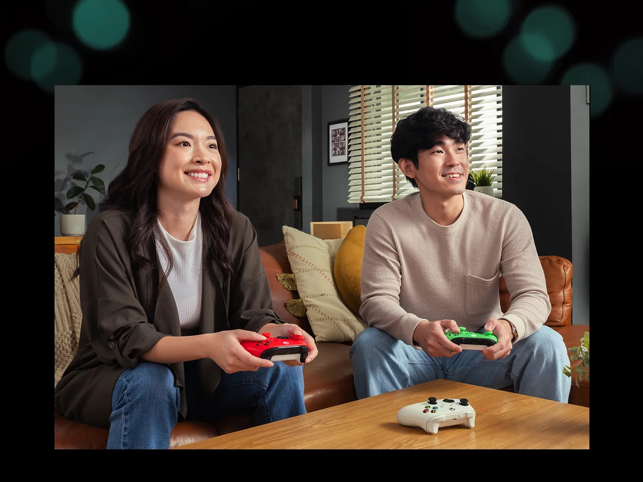 Xbox controllers.