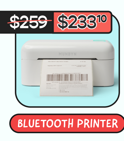 10% off Bluetooth Thermal Printer