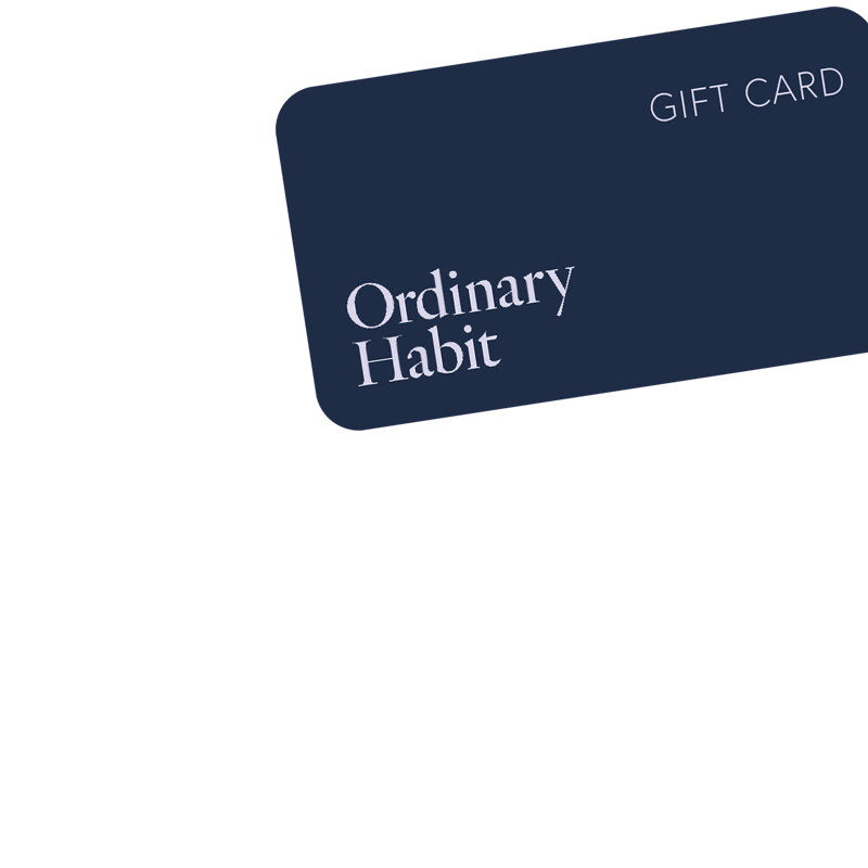 Visit Ordinary Habit